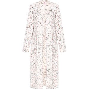 MYMO - Gebreid Vest - Blauw Groen Rood Offwhite - Lange Mouwen - Normale Pasvorm