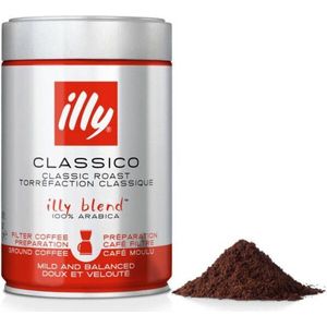 illy - Koffie gemalen filterkoffie normale branding 12 x