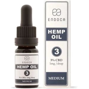 Endoca - CBD Olie - Bio Organic - 3% CBD - 10 ml