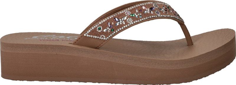Skechers - VINYASA - Teenslippers - Bruin