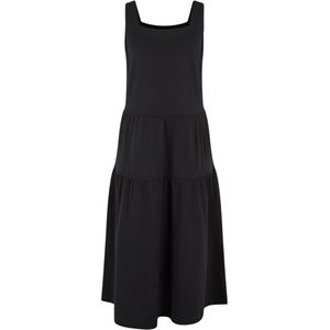 Urban Classics - 7/8 Length Valance Summer Kinder Lange jurk - Kids 110/116 - Zwart