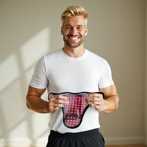 Draagbare Infrarood prostaat therapie - Menstruatiepijn verlichting - LED lichttherapie riem - Infraroodtherapie pijnverlichting - Infrarood - Wellness - Afslankband - Fitness belt - Warmteband - Spierherstel lichttherapie - Red Light therapy