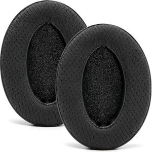 Hybrid Fabric Cooling Gel Vervangende Oorkussens voor ATH M50X - Compatibel met ATH M40X-M50XBT-HyperX Cloud 1 & 2-SteelSeries Arctis 3-5-7-9X & Pro-Stealth 600 en Meer (Zwart)