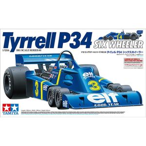 1:12 Tamiya 12036 Tyrrell P34 Six Wheeler - w/Photo-etch Plastic Modelbouwpakket