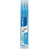 Pilot Vullingen - Frixion Ball en Frixion Click - Lichtblauw 0.5 - 3 stuks