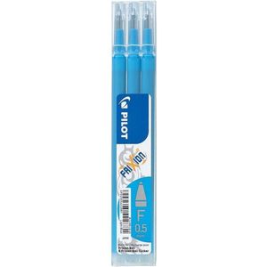 Pilot Vullingen - Frixion Ball en Frixion Click - Lichtblauw 0.5 - 3 stuks