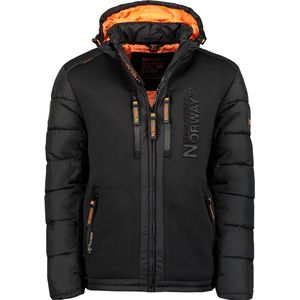 Geographical Norway - Winterjas - Zwart - Gewatteerde Jas
