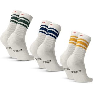 Tennis Sokken - Wit - Vochtafvoerend - Ademend - Unisex