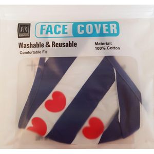 Fries Mondkapje Met Neusbeugel. ( friese producten)