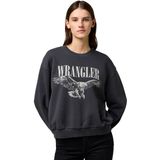 Wrangler - 112370776 - Sweatshirt - Zwart - Oversized