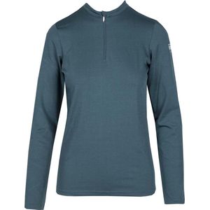 Mondoni Active Trainingsshirt Longsleeve - Maat: L - Petrol - Polyester/spandex