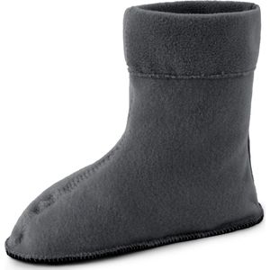 Ladeheid Sokken voor Regenlaarzen - Kinderen - Fleecesokken - LA-LA40-229-WW - Grafiet - 26/27