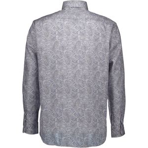 Eterna - Lange Mouw Overhemd - Donkerblauw - 4166 X18k