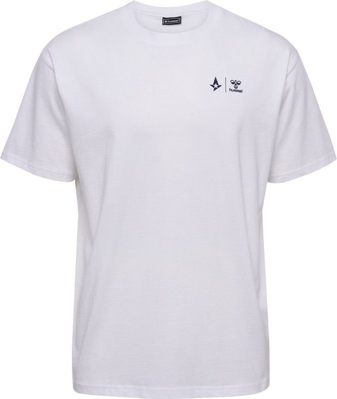 Hummel - Astralis 24/25 Fan Square - T-shirt - Wit - Korte Mouwen