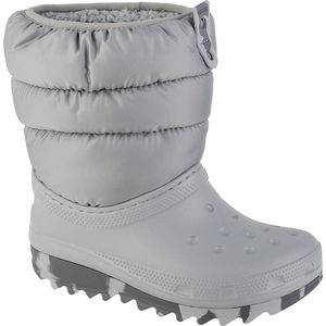 Crocs Classic Neo Puff Boot Kids 207684-007, voor een jongen, Grijs, Sneeuw laarzen,Laarzen, maat: 29/30