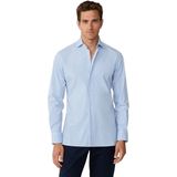 Hackett Hm3010540 Overhemd Met Lange Mouwen Blauw L Man