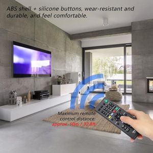 Vervangende Afstandsbediening voor BDP SX1 - en Video Systeemcontroller met Siliconen Knoppen .