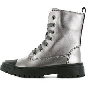 Bikerboots | Meisjes | Old Silver | Leer | Shoesme | Maat 22