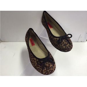 Ballerina Leopardprint maat 36 (valt als maat 35)