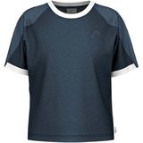 HEAD - Play Tech Tee - Sportshirt - Navy - Microfiber