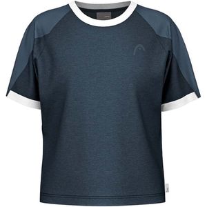 HEAD - Play Tech Tee - Sportshirt - Navy - Microfiber