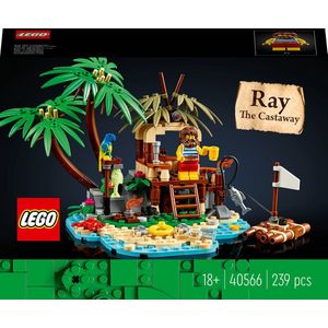 LEGO Ideas Ray de Schipbreukeling - 40566