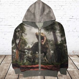 Gaaf vest met dino H170 -s&C-86/92-Jongens vest