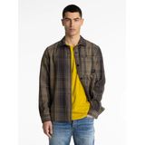 CHASIN' - Axel Flux - Overhemd - Bruin/Zwart - Geruit