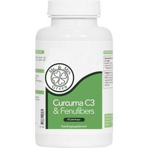 Curcuma C3 & Fenufibers, met Fenegriek en Bioperine - 60 Capsules