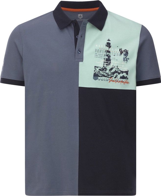 Jan Vanderstorm - LARSDAL - Poloshirt - Blauw