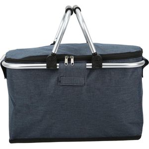 Geïsoleerde Picknickmand - Draagbare Opvouwbare Tas voor Grote Boodschappen - Aluminium Handvat - Winkelen Reizen picnic basket