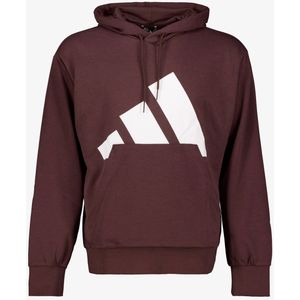 Adidas M BL FT heren hoodie bordeaux rood - Maat M
