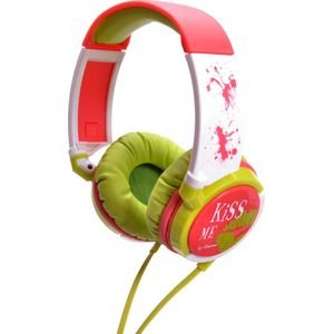 iDance Kiss Me KM 100 Groen, Roze, Wit Supraaural Hoofdband