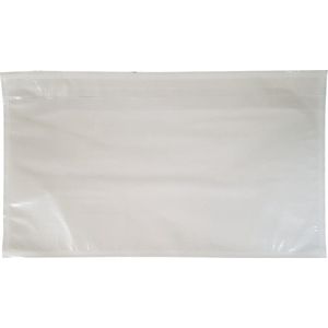 100 stuks - Paklijstenveloppen Blanco 225x125mm (Din Long)