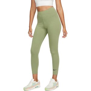 Nike sportswear classic 7/8-legging in de kleur groen.