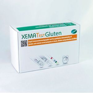 XEMAtest - Gluten Allergeen Kit - 2 Teststrips - Voor Keukengebruik - Resultaat in 10 Min