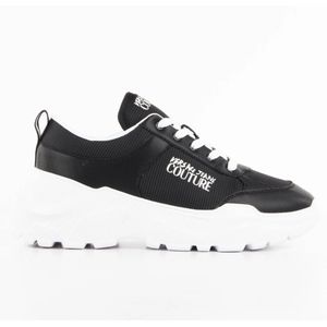 Versace Jeans Couture - Sneakers - Zwart - Kunstleer/Textiel