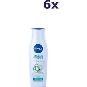 6x NIVEA Volume Wonder Shampoo 250 ml