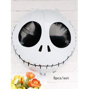 Halloween ballon - 5 stuks - Scary Face - Gezicht - Zombie - Decoratieve Ballon