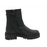 Giga - G4480-A46 - Enkellaars - Zwart - Leer met Gespen