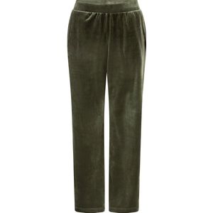 Hunkemöller - Velours Pyjamabroek - Groen - Dames Nachtmode