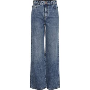 Pieces Jeans Pcselma Hw Wide Jeans Mb Noos Bc 17151208 Medium Blue Denim Dames Maat - W28 X L32