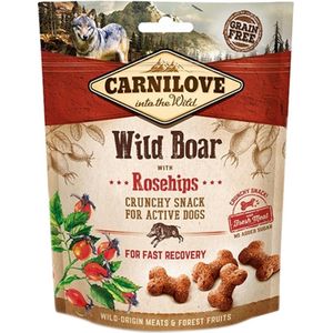 Carnilove - crunchy hondensnack everzwijn - rozenbottel - hondensnacks - wild boar - sintcadeaus voor huisdieren