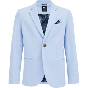 WE Fashion Jongens slim fit blazer met stretch