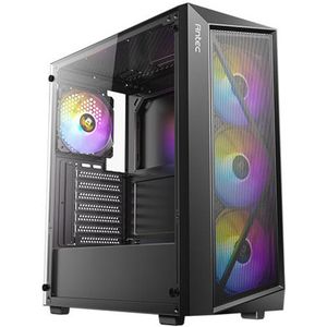 Antec - AX67 - PC Behuizing - Zwart - ATX - RGB Met Vitré Paneel