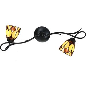 Art Deco Trade - Tiffany Wandlamp / Plafonnière Lovely Parabola small 2