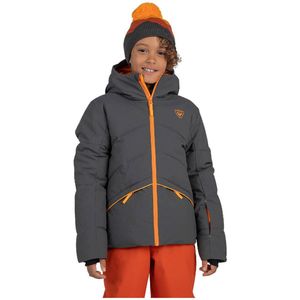 Rossignol - Siz - Skijack - Grijs - 8 Jaar - Jongens