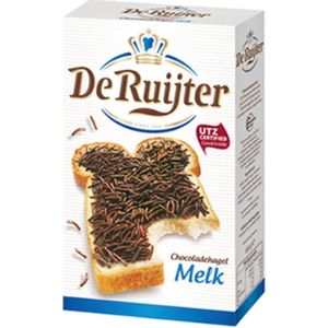 De Ruijter - Chocoladehagelslag Melk - 18 x 390 gram