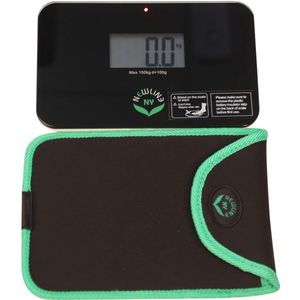 Kleinste Reis Personenweegschaal met Beschermhoes - Super Mini, Lichtgewicht en Nauwkeurig