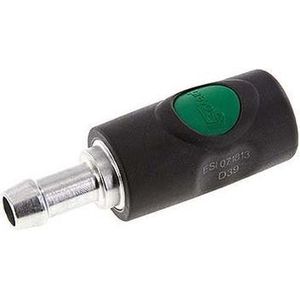 Composiet materiaal DN 7.4 Safety Luchtkoppeling Snelkoppeling met Drukknop 13 mm Slangpilaar - CLS7-H-C-SEP-13